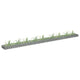 Vidaxl Gabion Planter insenté 360x30x10 cm en acier galvanisé