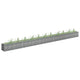 Vidaxl Gabion Planning Boîte augmentée 450x30x30 cm en acier galvanisé