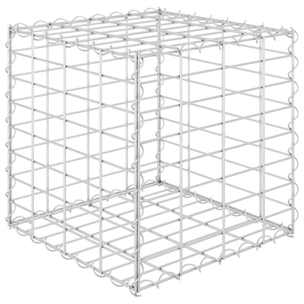 Vidaxl Gabion Planter surélevé Cube 40x40x40 cm Fil en acier