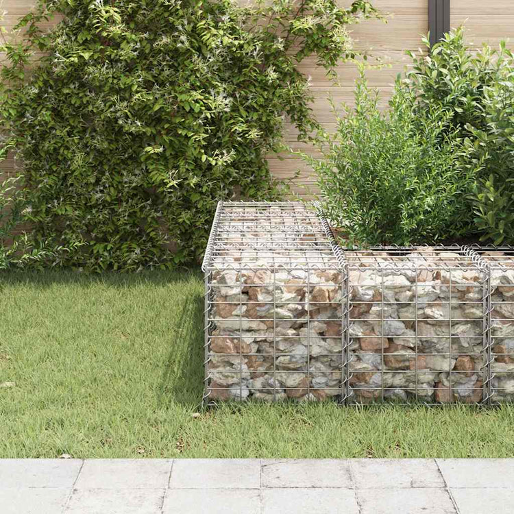 Vidaxl Gabion Planter surélevé Cube 40x40x40 cm Fil en acier