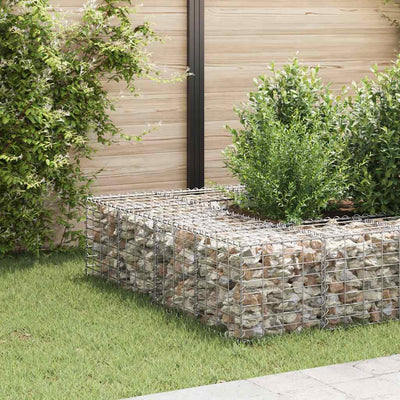 Vidaxl Gabion Planter surélevé Cube 40x40x40 cm Fil en acier