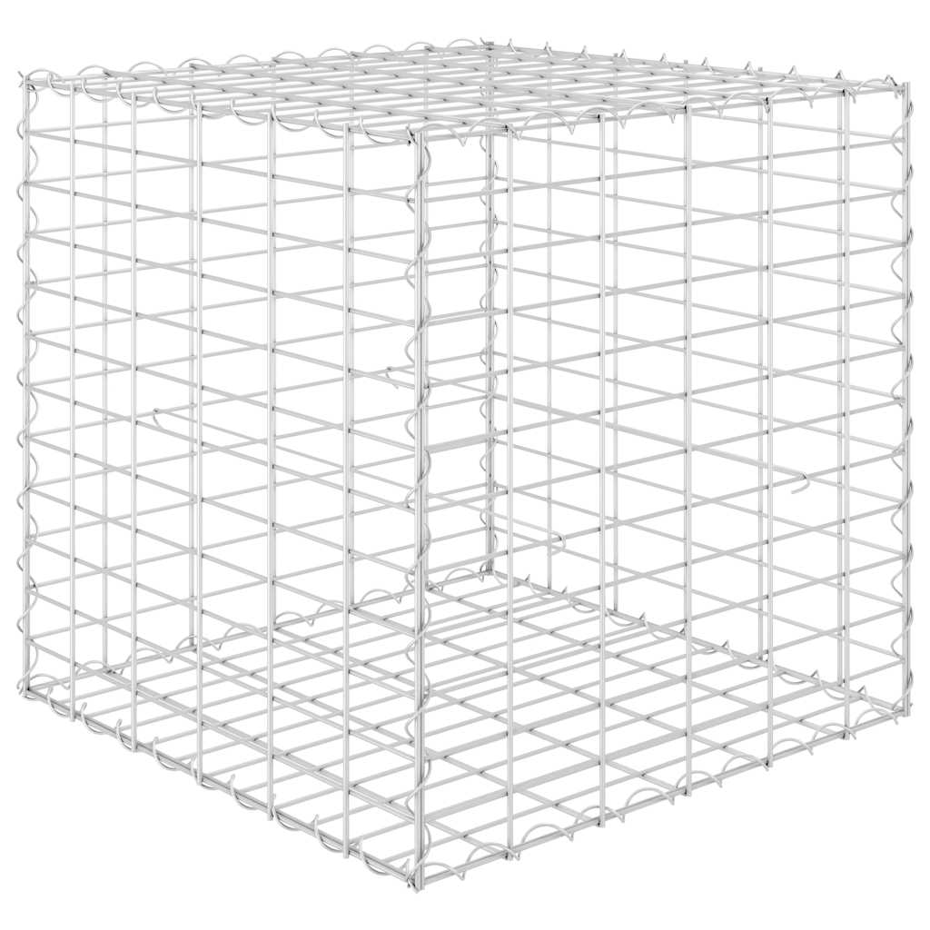Vidaxl Gabion Planter surélevé Cube 60x60x60 cm Fil en acier