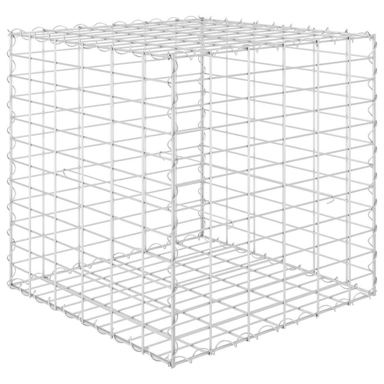 Vidaxl Gabion Planter surélevé Cube 60x60x60 cm Fil en acier