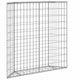 Vidaxl Gabion Planification trapézoïde de Buck 100x20x100 cm en acier galvanisé
