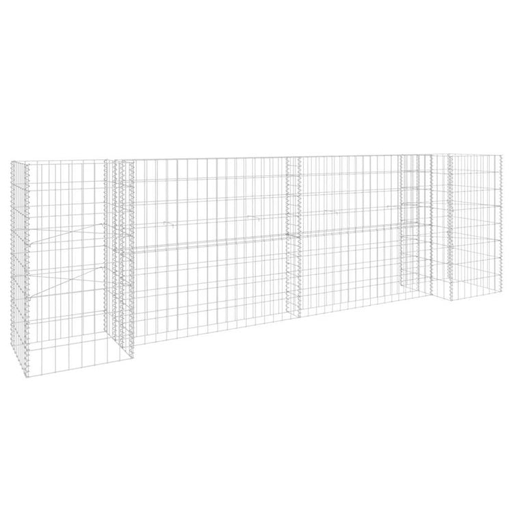 Vidaxl Gabion Planter en H 260x40x80 cm Fil en acier