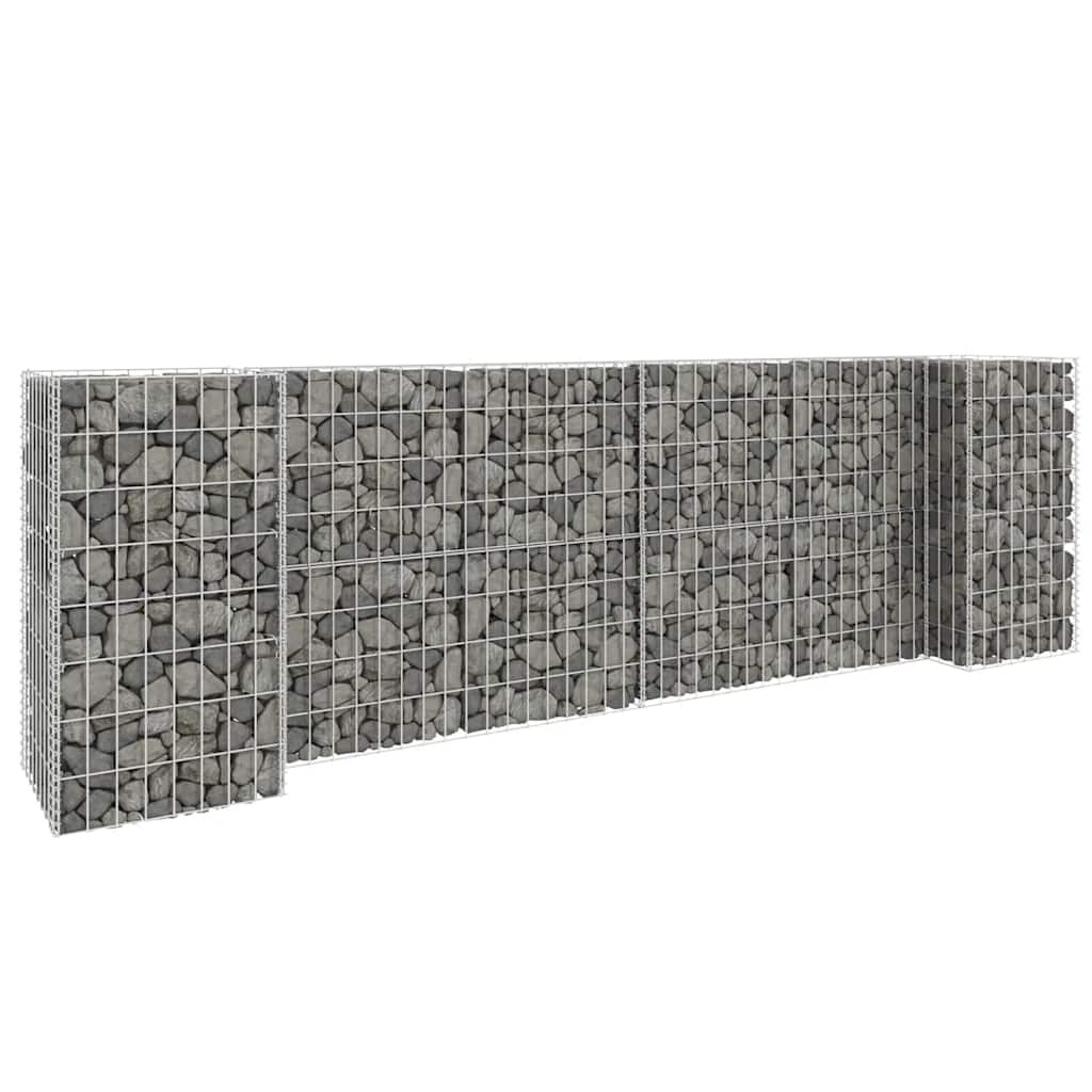 Vidaxl Gabion Planter en H 260x40x80 cm Fil en acier