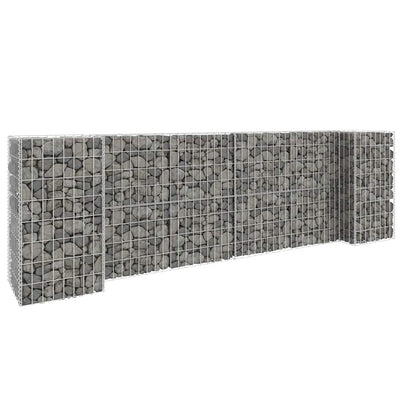 Vidaxl Gabion Planter en H 260x40x80 cm Fil en acier