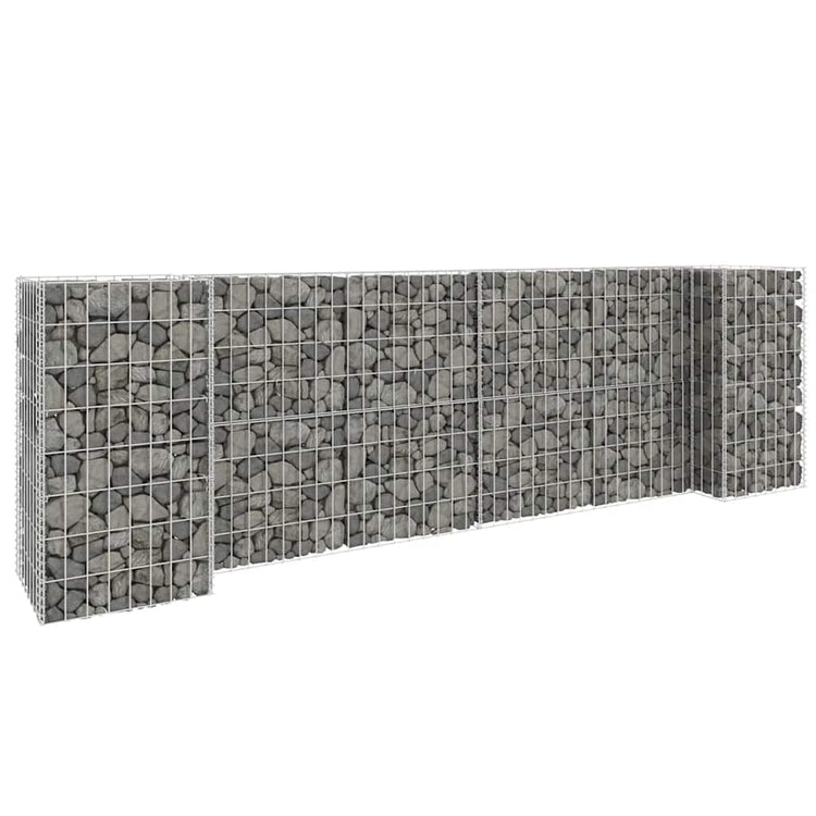 Vidaxl Gabion Planter en H 260x40x80 cm Fil en acier
