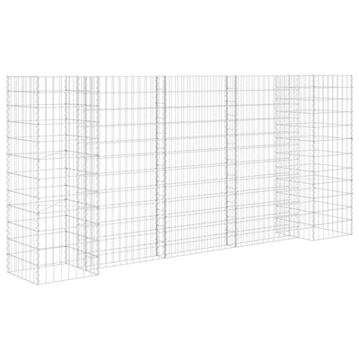 Vidaxl Gabion Planter en H 260x40x120 cm Fil en acier