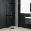 Vidaxl Walk -in Mur de douche 90x195 cm verre trempé transparent