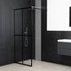 Vidaxl Walk -in Mur de douche 90x195 cm verre trempé transparent