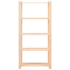 Rack de stockage Vidaxl 5 couches 80x38x170 cm Pine solide 250 kg