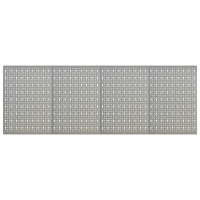 Vidaxl Gaartjenspanelen Mur à 4 pcs 40x58 cm en acier