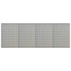 Vidaxl Gaartjenspanelen Mur à 4 pcs 40x58 cm en acier
