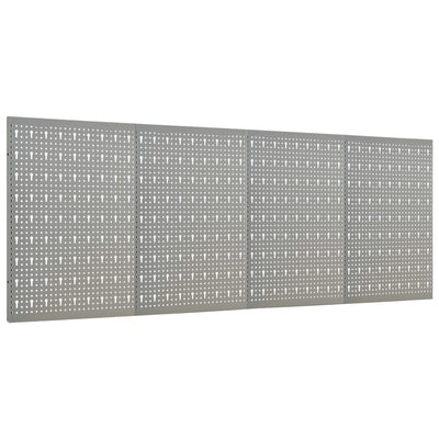 Vidaxl Gaartjenspanelen Mur à 4 pcs 40x58 cm en acier