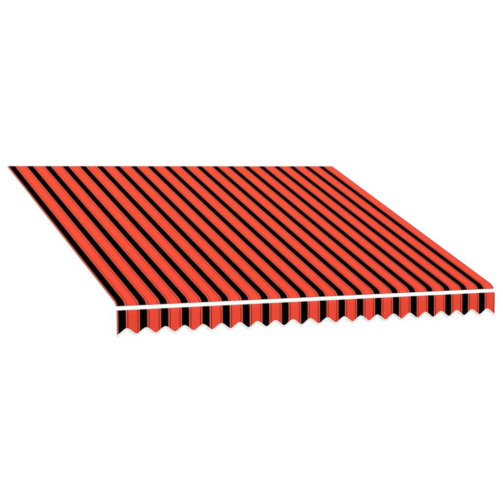 Vidaxl Laifeldoek 300x250 cm toile orange et marron