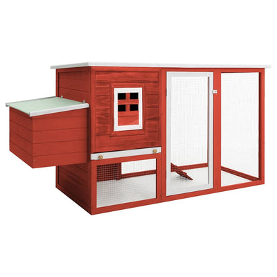 Vidaxl Chicken Coop avec le mezzanine de nuit