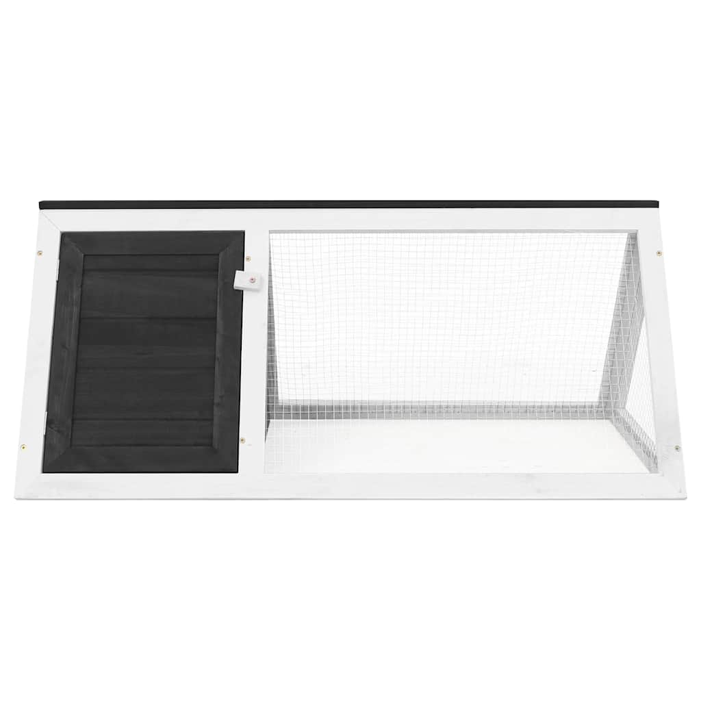 Vidaxl lapin loft wood gris