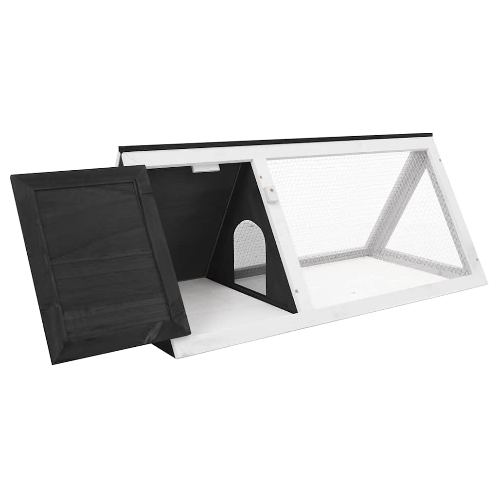 Vidaxl lapin loft wood gris