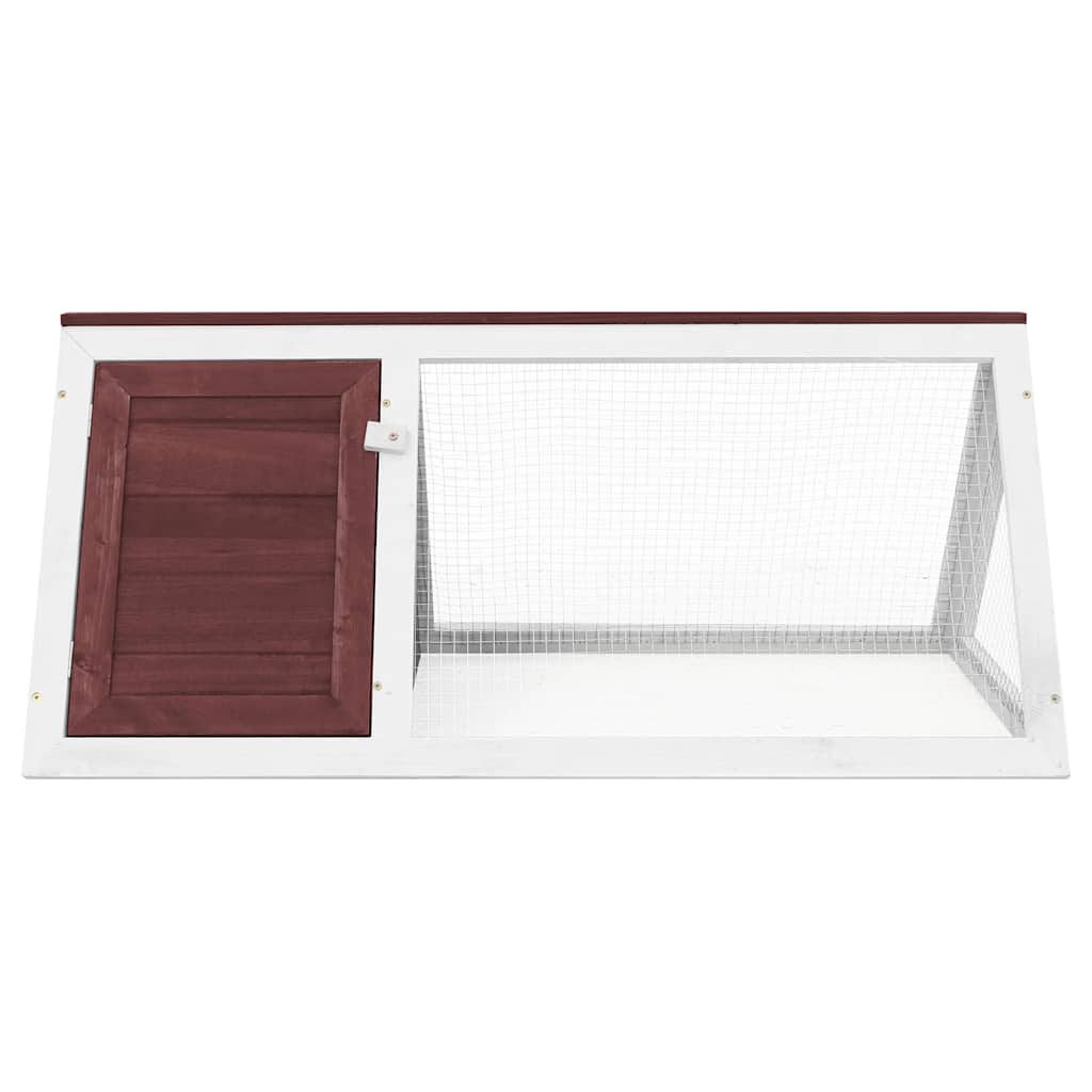 Vidaxl lapin loft bois brun