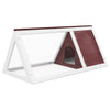 Vidaxl lapin loft bois brun