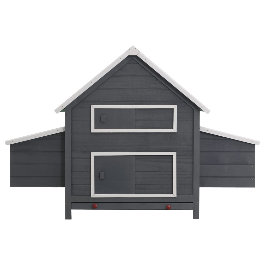 Vidaxl Chicken Coop 157x97x110 cm Green en bois