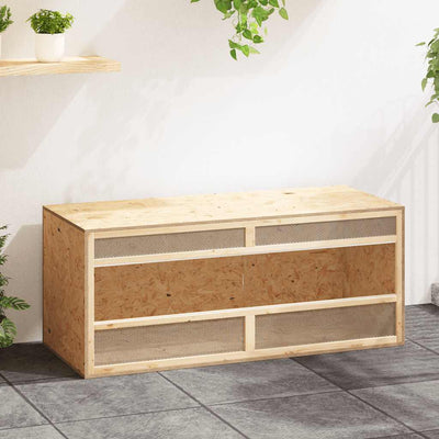 Vidaxl terrarium 120x50x50 cm Bois transformé