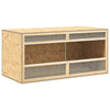 Vidaxl terrarium 100x47x47 cm Bois transformé