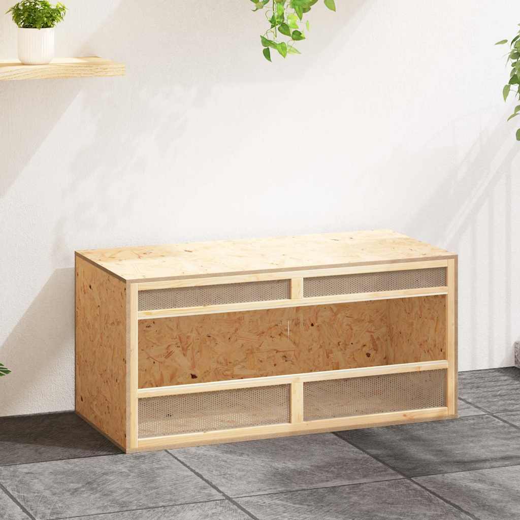 Vidaxl terrarium 100x47x47 cm Bois transformé