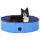 Vidaxl chien piscine pliable 80x20 cm PVC bleu