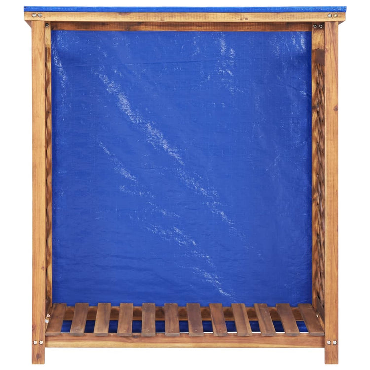Vidaxl Bood Storage 105x38x115 cm ACACIAH SOLIDE