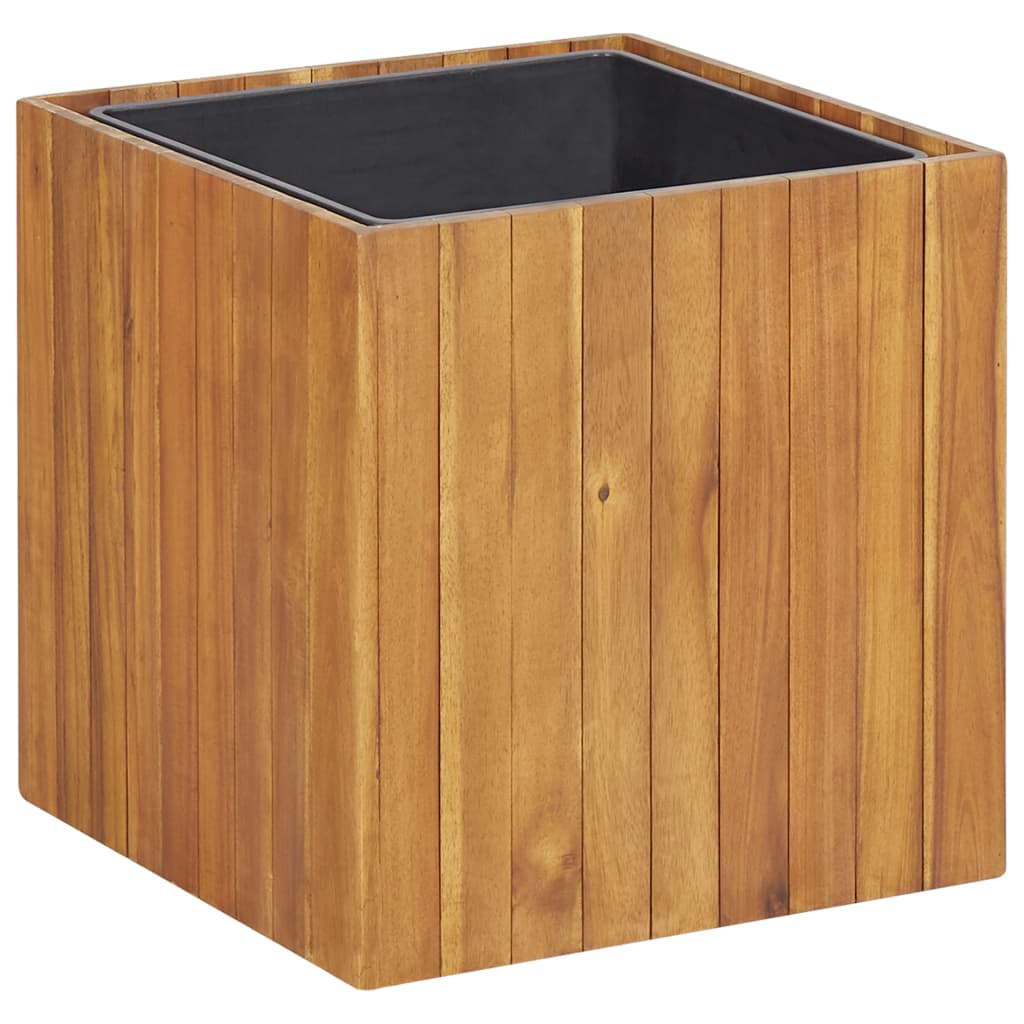 INSERT PLANTER VIDAXL 43.5x43.5x44 cm ACACIAH SOLIDE