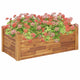 Vidaxl Planter élevé 110x60x44 cm en bois d'acacia solide