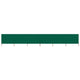 Pare-brise Vidaxl 6 panneaux 800x120 cm tissu vert