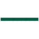 Pare-brise Vidaxl 9 panneaux 1200x80 cm Tissu vert
