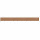 Pare-brise Vidaxl 9 panneaux 1200x120 cm tissu taupe
