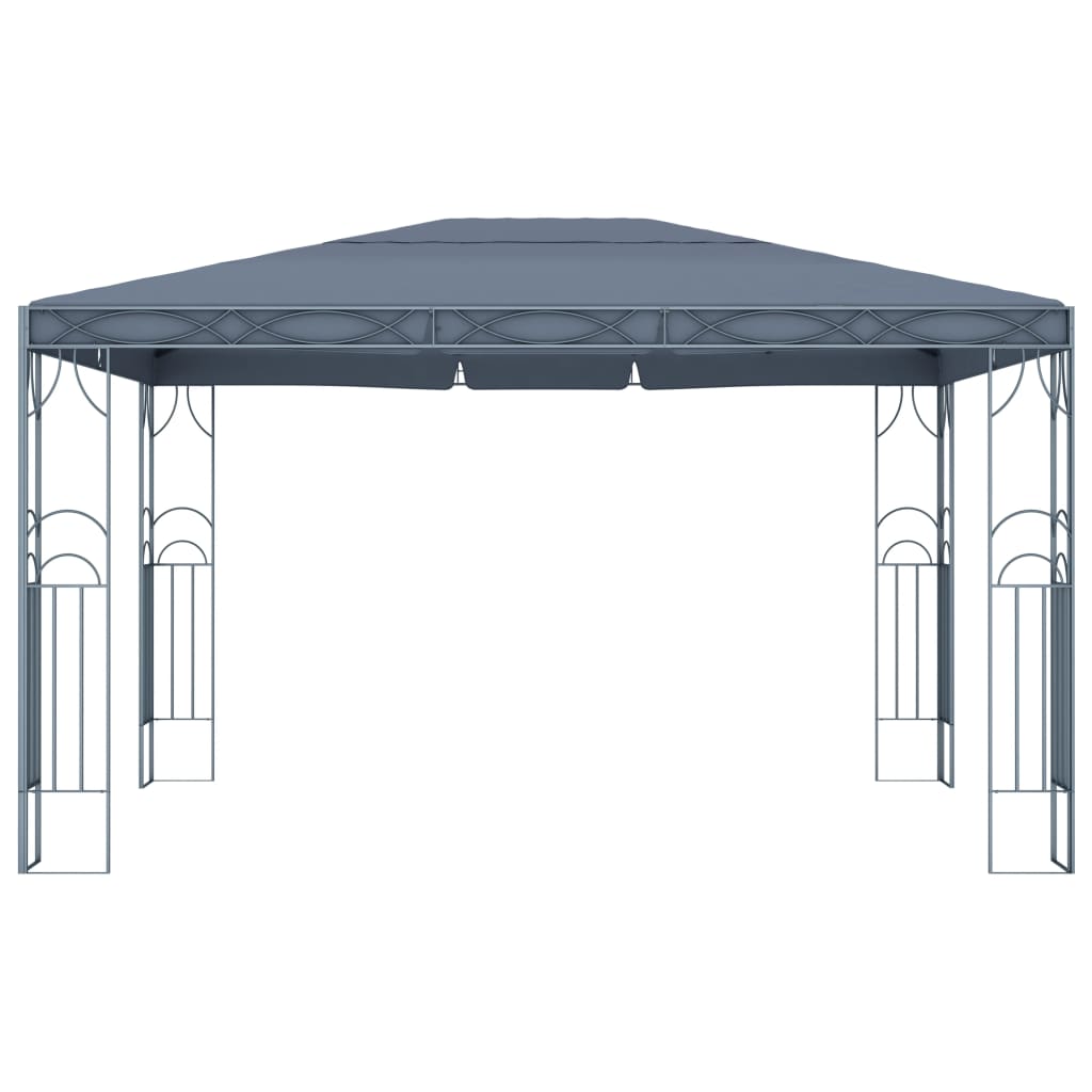 Vidaxl arbor 400x300 cm anthracite