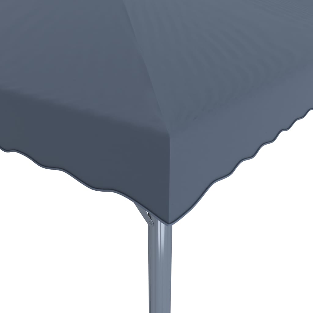 Vidaxl arbor 300x300 cm anthracite en aluminium