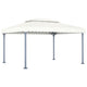 Vidaxl Arbor 400x300 cm Crème d'aluminium