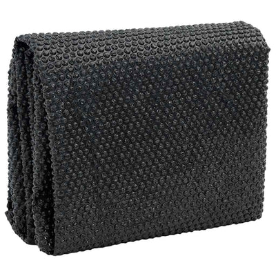 Couverture de piscine vidaxl 381 cm pe noir