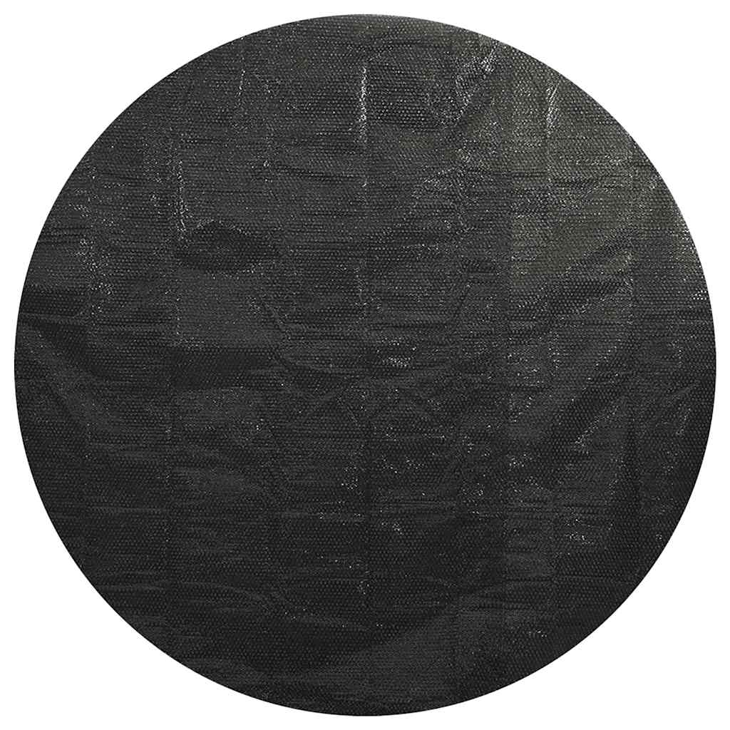 Couverture de piscine vidaxl 381 cm pe noir
