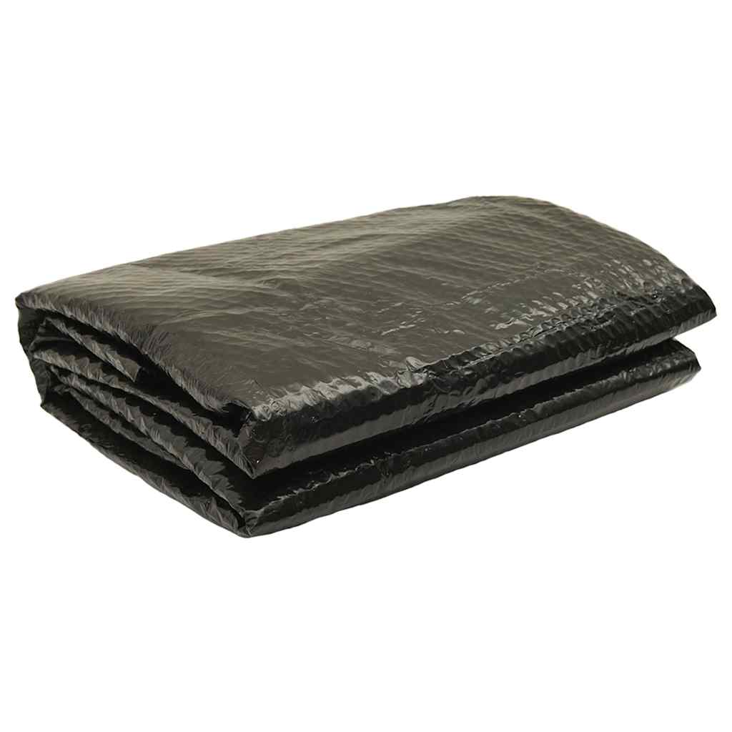 Couverture de piscine vidaxl 417 cm pe noir