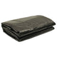 Couverture de piscine vidaxl 488 cm pe noir