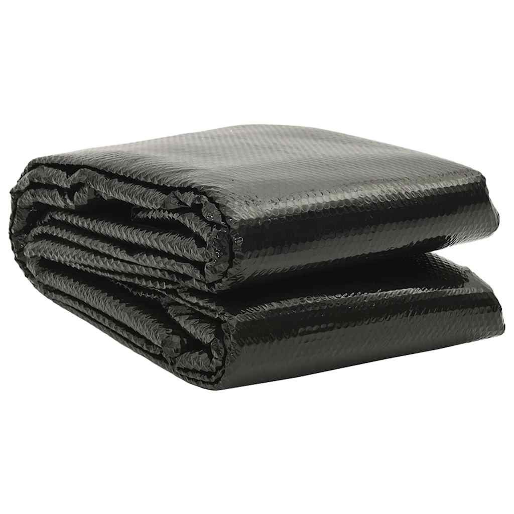Couvercle de piscine vidaxl 260x160 cm pe noir