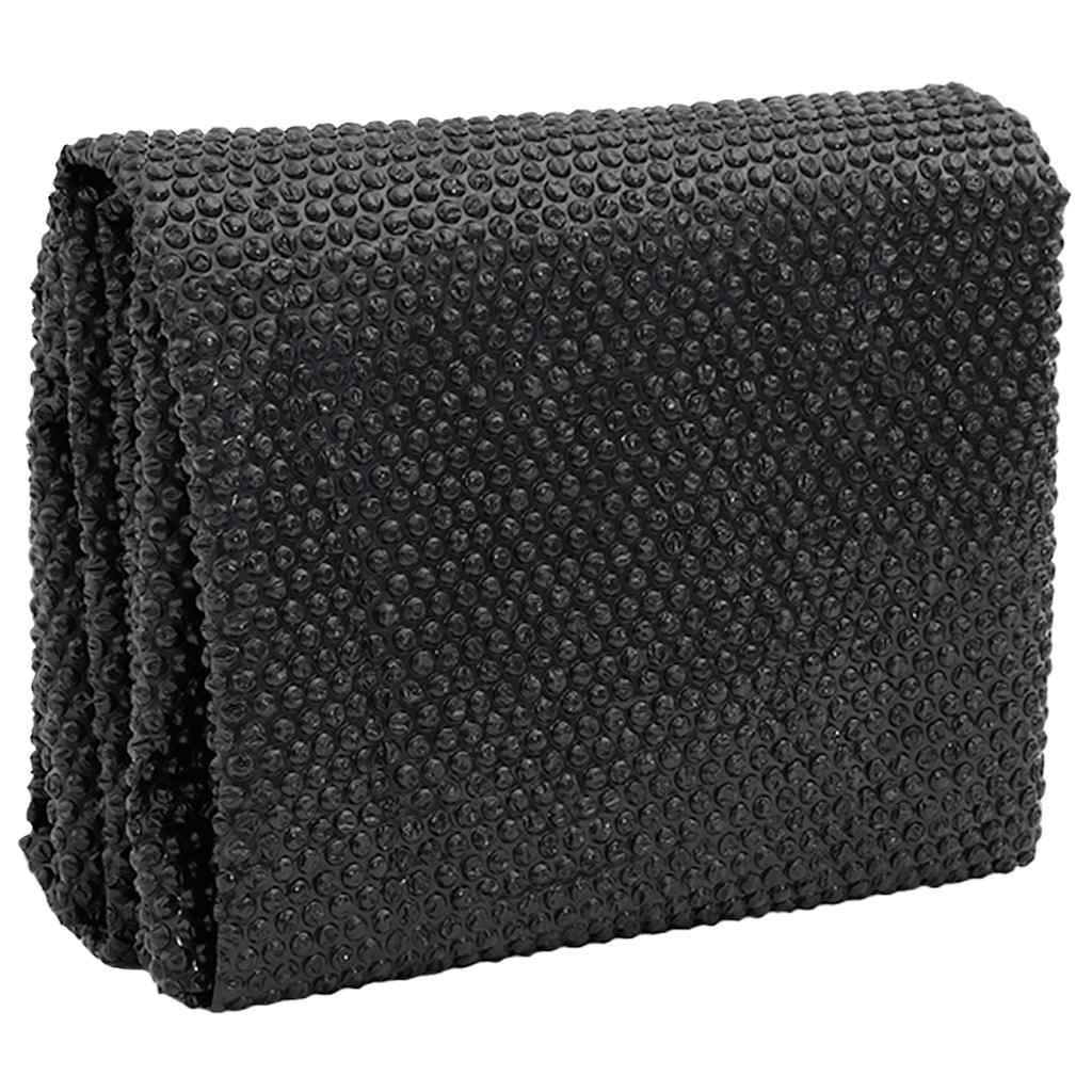 Couvercle de piscine vidaxl 260x160 cm pe noir