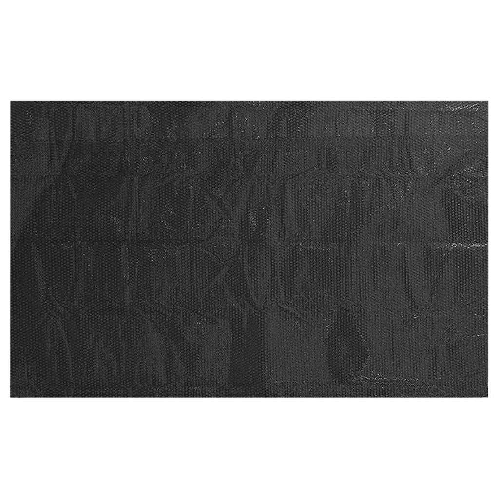 Couvercle de piscine vidaxl 260x160 cm pe noir