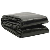 Couvercle de piscine vidaxl 400x200 cm PE noir - afbeelding 1