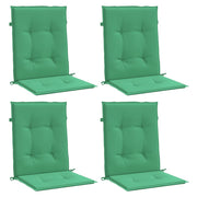Vidaxl Garden Chair Cushions Low Far 4 PCS 100x50x3 cm Oxford Fabric vert - afbeelding 3