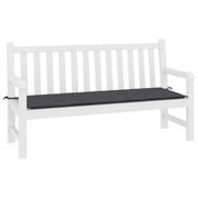 Vidaxl jardin banc coussin 200x50x3 cm tissu oxford noir - afbeelding 3