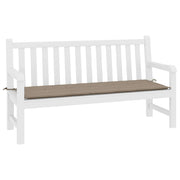 Vidaxl Garden Banc Cushion 200x50x3 cm oxford tissu taupe - afbeelding 3
